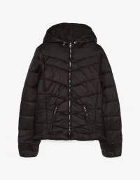Steppjacke mit Kapuze